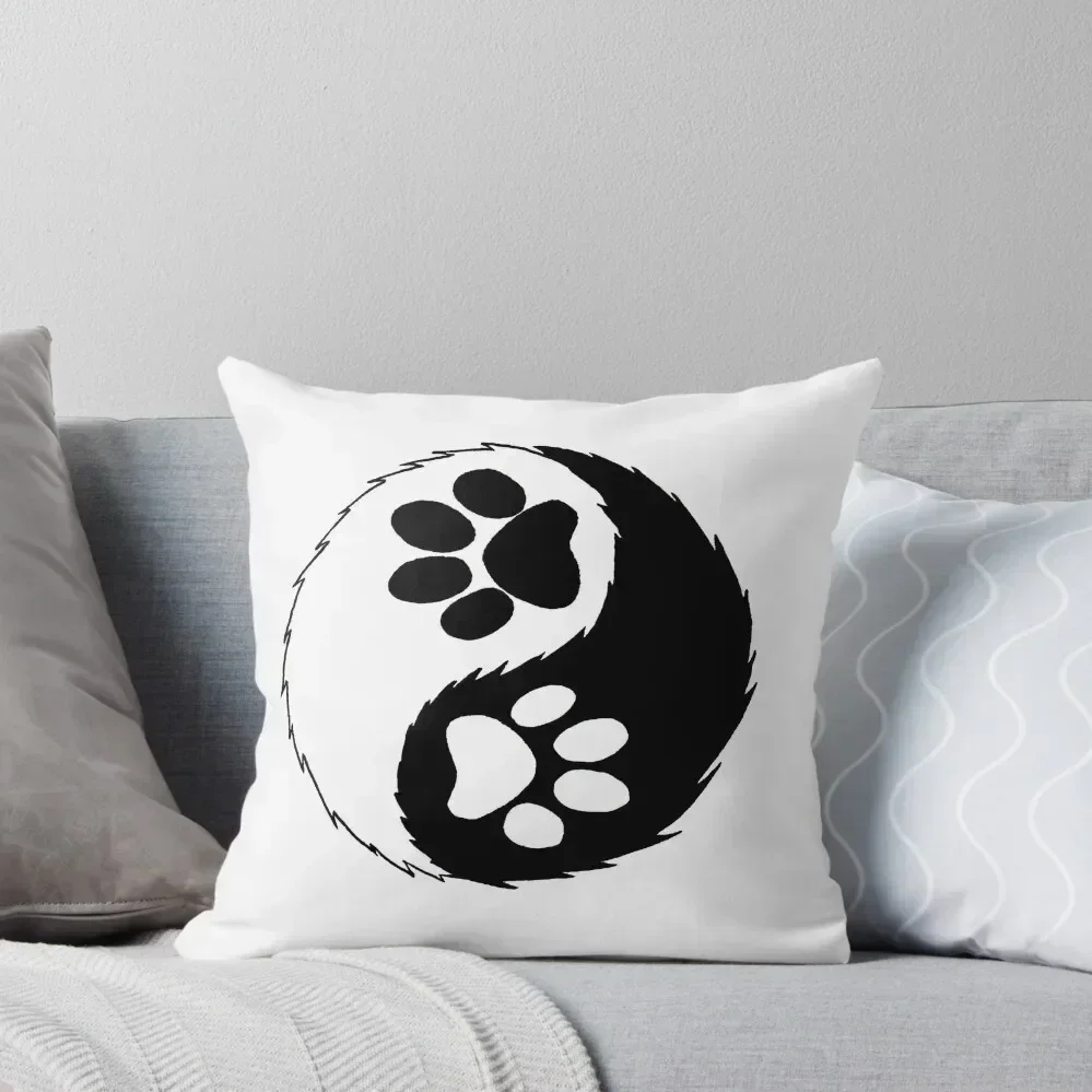 

furry yin yang Throw Pillow Embroidered Cushion Cover Sofas Covers Cushion Covers For Living Room Christmas Pillow Cases pillow