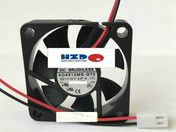 HZDO-YW04510012BH冷却ファン、GM1245PFV2-A、AD4512MS-G70、HD-4510H12B、HAV-4510H12S、45x45x10mm