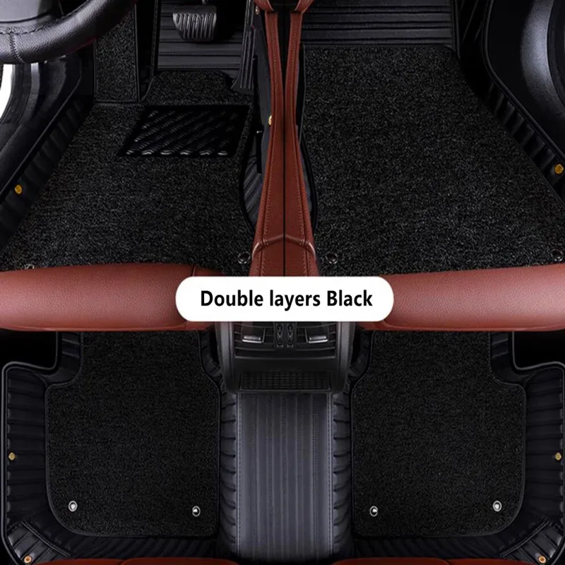 

High quality, Custom car floor mats for Hyundai Palisade 7 8 seats 2025-2020 waterproof double layers carpets for Palisade 2024