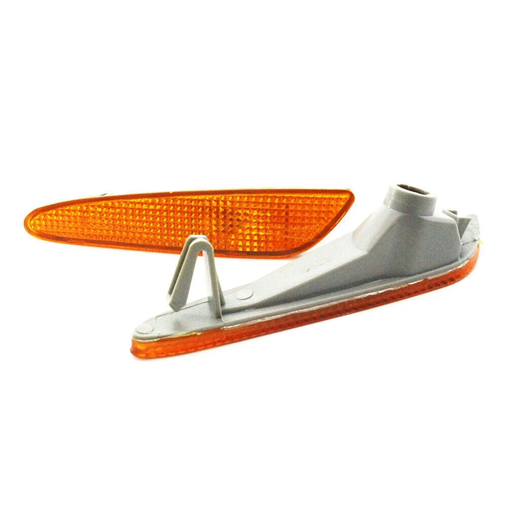 

Left&Right Amber Side Marker Light Bumper Turn Signal Lamps For W211 E-Class 2003-06 2118200121-T61C