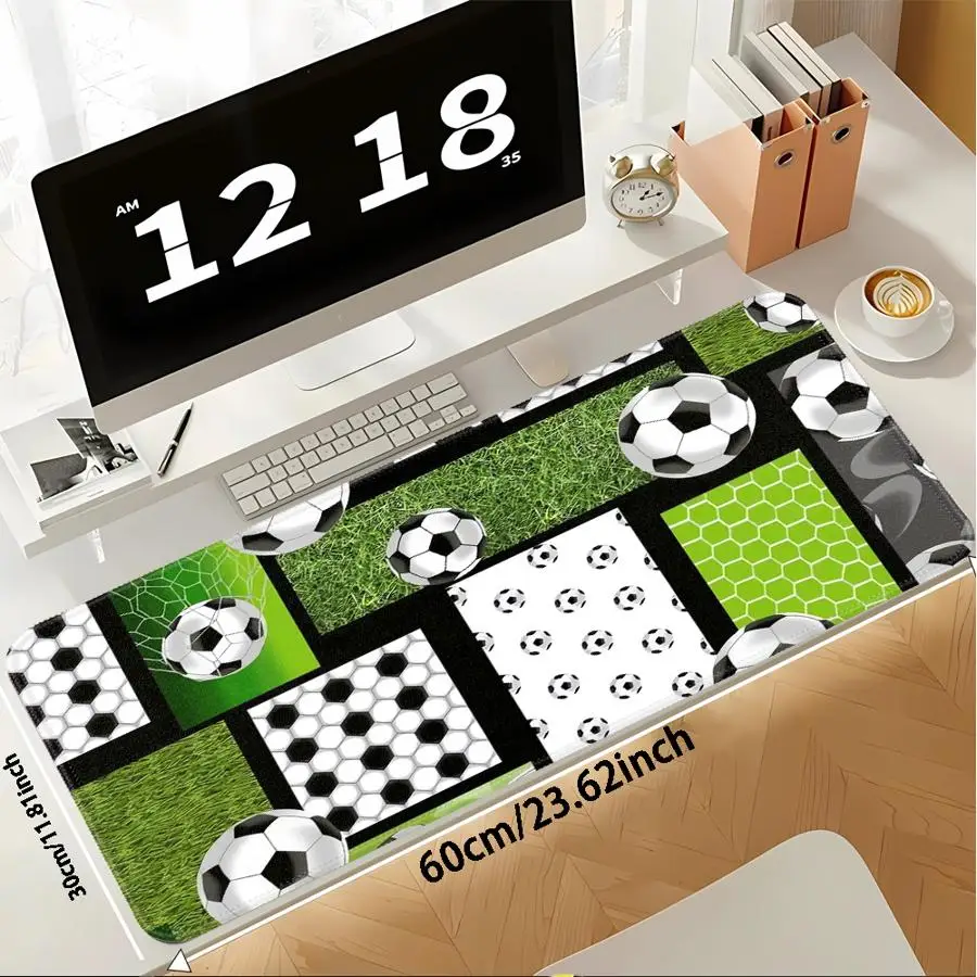 rubber Mouse Pad Desk accessories Game Console Pad Keyboard Mouse Pad Computer Laptop Pad office Pad Football Collage Pattern