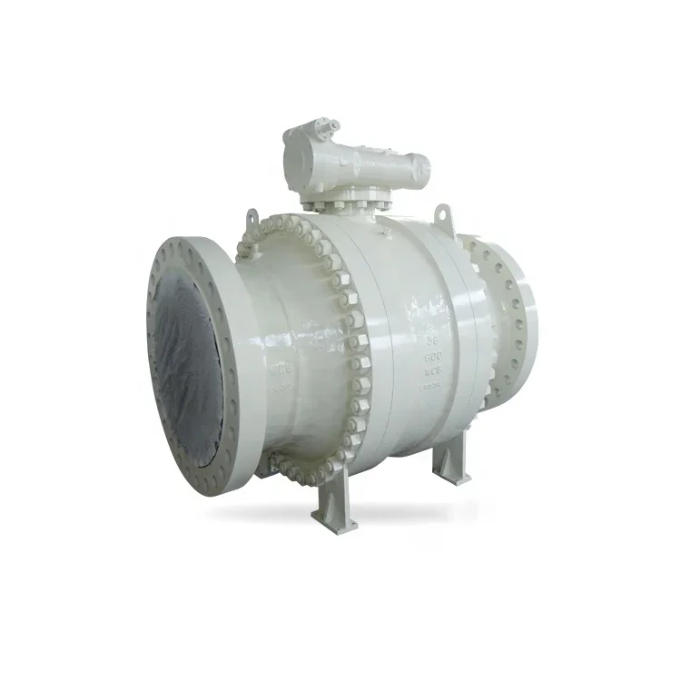 

Fire Safe to API 607 Anti Blow-out Stem Cast Steel Trunnion Ball Valve