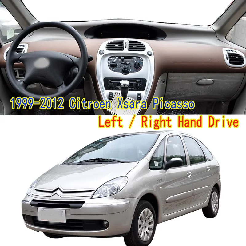 

For 1999-2012 Citroen Xsara Picasso N68 Car Dashboard Mat Accsesories Anti-reflective Anti-slip-dirty Pad Instrument Panel Cover