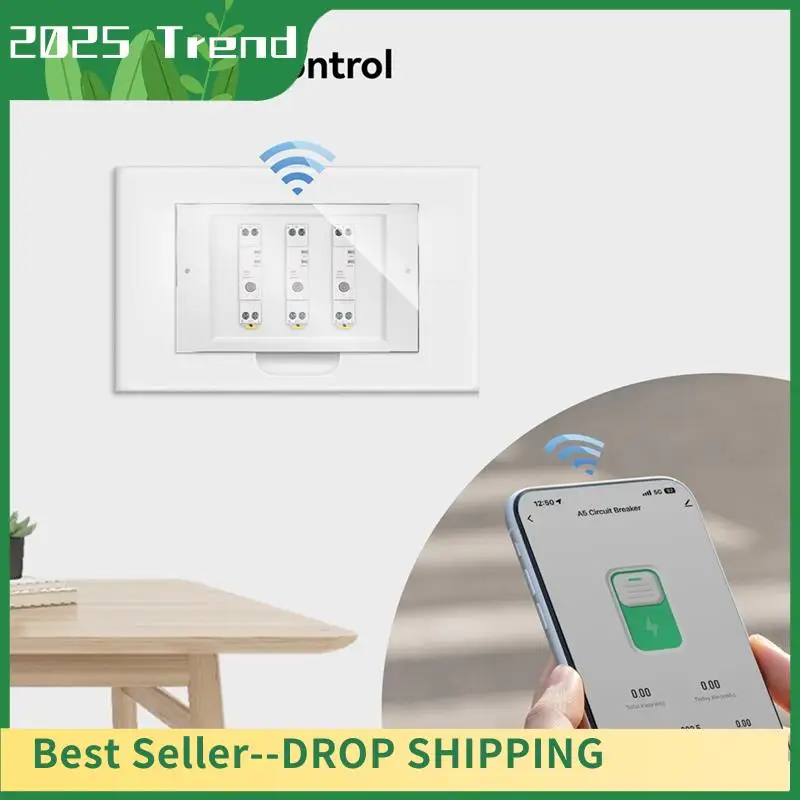 

Лучшие предложения Умный автоматический выключатель Tuya Wi-Fi 40A Монитор электричества V0 Огнестойкий ретардантный контроль через приложение Совместимость Withalexa