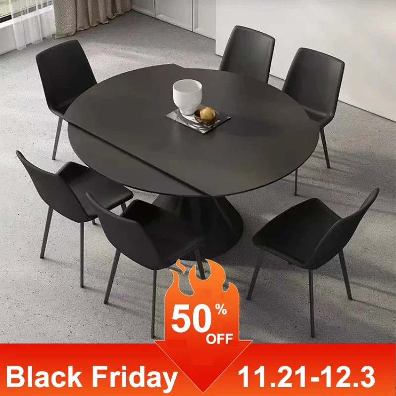 Individual Dining Table Ceramic Folding Breakfast Garden Portable Foldable Console Furniture Round Dining Table Wooden Home Bar