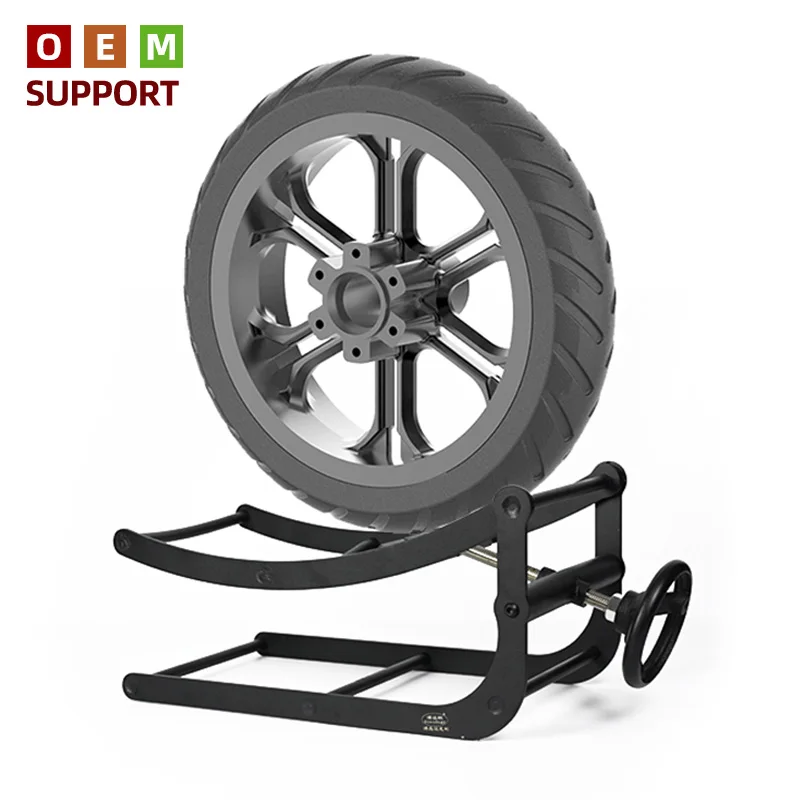 

KARLION Motorcycle Lift Stand Stainless Steel Light Duty Manual CE Certified for Front/Rear Wheel Repair