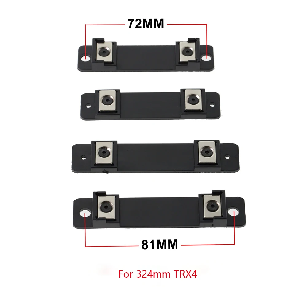 

4Pcs Magnetic Body Posts Mounts for 1/10 RC Crawler Car TRX4 TRX6 G63 G500 Upgrade Parts