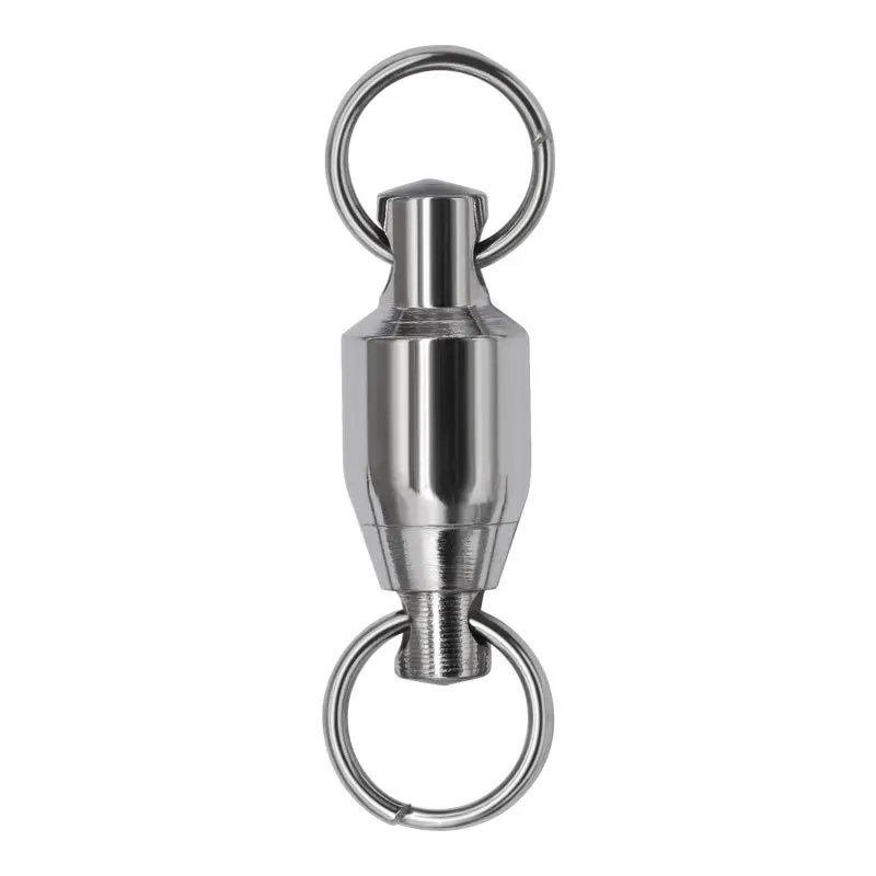 

Double circle Ball bearing swivel with split ring carp fishing tackle accessories