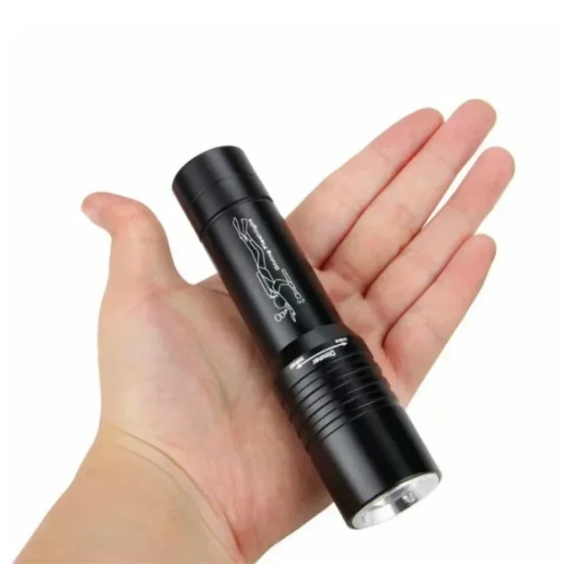 Diving flashlight charging strong light XM-L T6 focus long flashlight waterproof submersible lighting at night submersible DV02