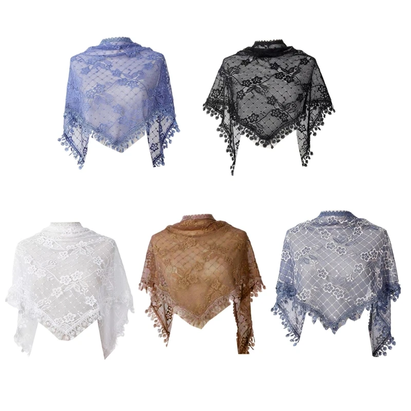 New Lace Scarf Mantilla Veil Catholic Church Veil Lace Head Cover For Women