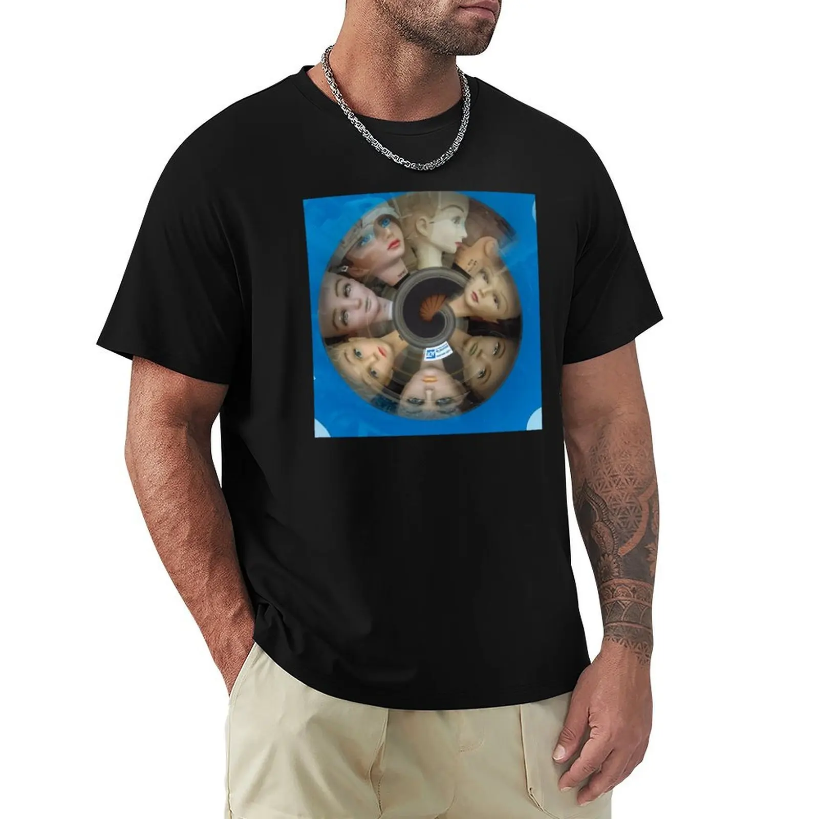 Spin Cycle T-Shirt Casual All Match Short Sleeve T-Shirt