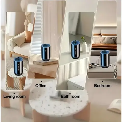 प्रोजेक्टर लाइट के साथ स्मार्ट कार एयर फ्रेशनर - कार स्टार टॉप - यूएसबी रिचार्जेबल खुशबू डिफ्यूज़र - एडजस्टेबल खुशबू तीव्रता 6 best sales कार एयर फ्रेशनर डिफ्यूज़र - №1