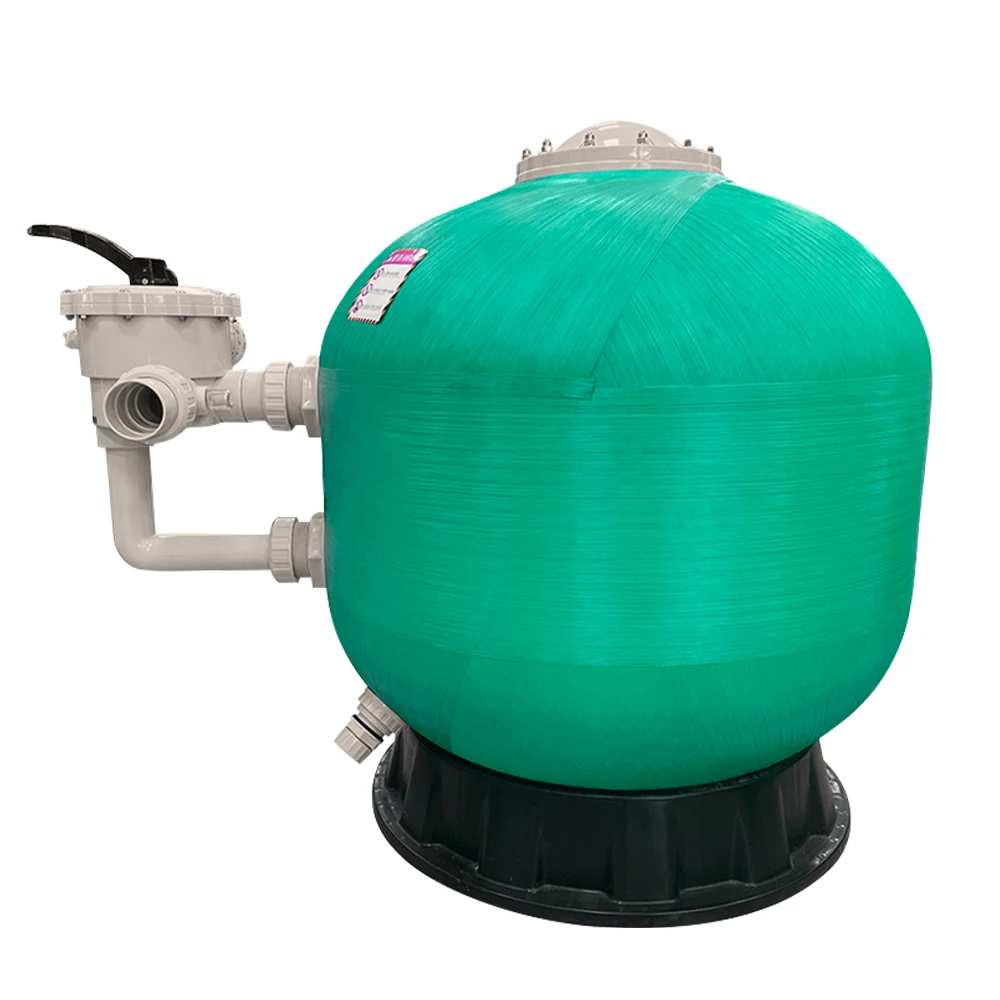 QihangRAS QL-SCC500 Green Fiberglass Sand Filter for Pool Water Treatment Aquaculture Fish Tanks CE RoHS Certified 1 Year