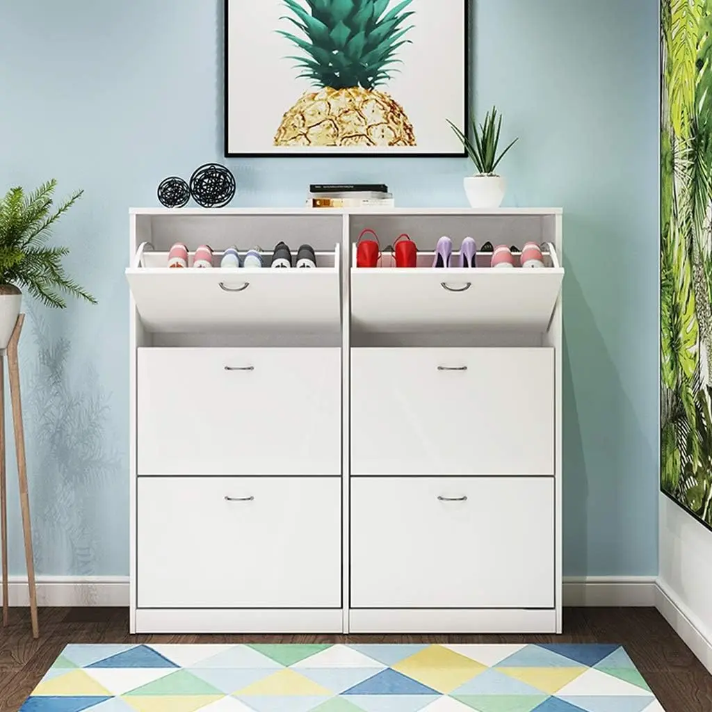 Multi-Function Combination Door Cabinet (Color : White Size : 80 cm) Size:60CM Colour:White (Color : White Size : 60CM)