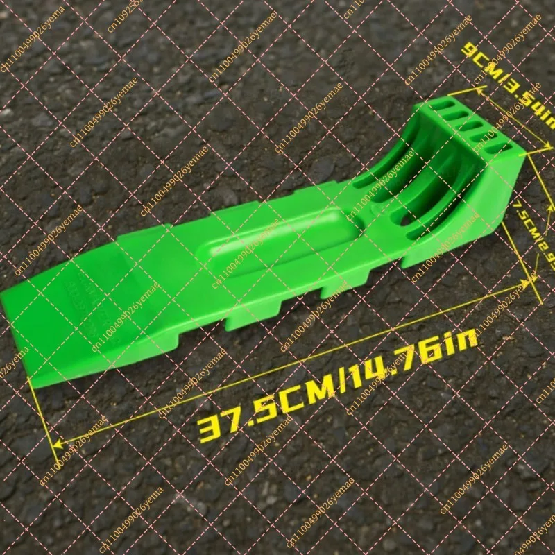Trailer Ramp Tire Slider, Interlocking Plastic Wheel Chock Accessories