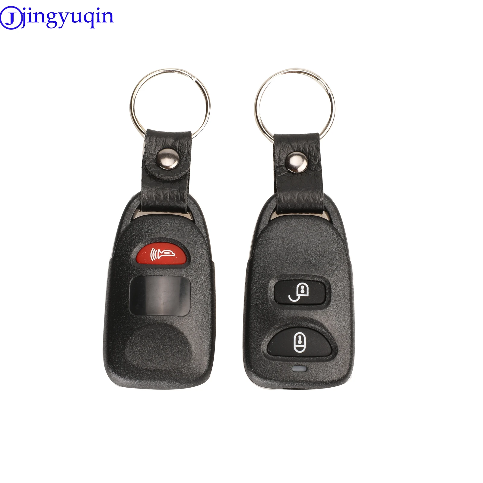 jingyuqin Car Remote Control Key Fob 2+1 315MHz For Hyundai Tucson Santa Fe 2005-2009 Pinha-T036 95430-1U00 FSK