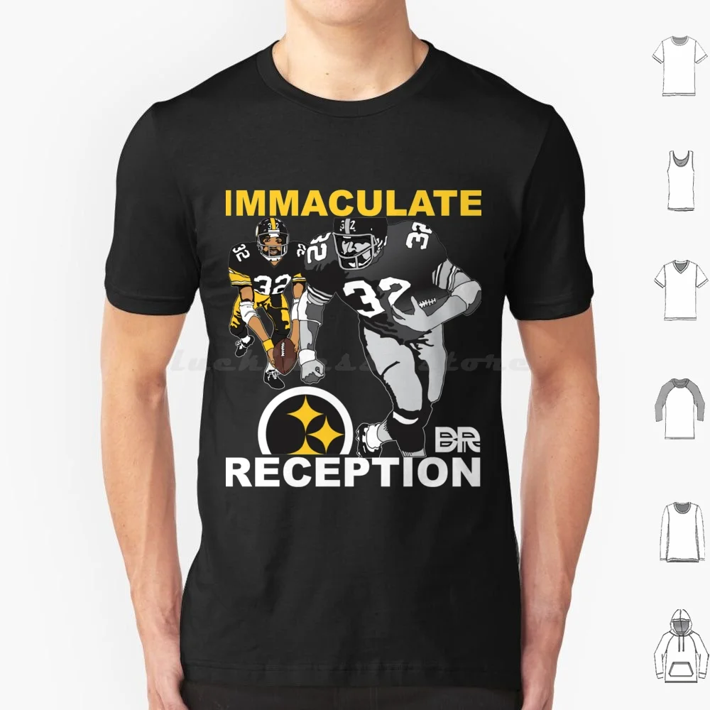 Ballers Religion Immaculate Reception Classic T Shirt Big Size 100% Cotton Ballers Religion Immaculate Reception Classic