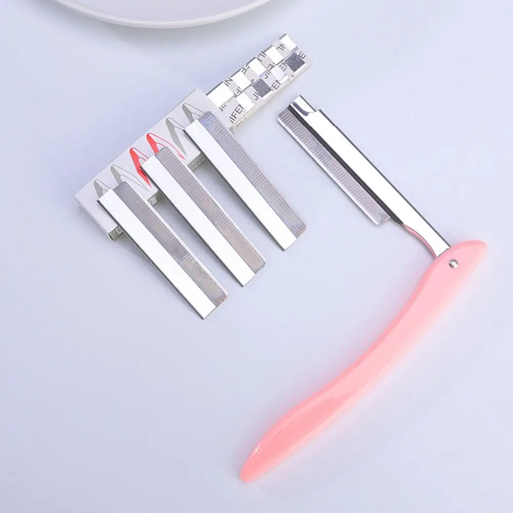 30pcs Durable Beauty Tool Stainless Steel Eyebrow Pencil Trimmer Brow Tattoo Razor Blade for Permanent Makeup