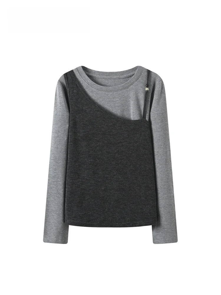 

plus Size Long Sve T-irt Women Casual Faion Winter New Design Sensation Comfortable Polyester Fiber Universal Fit