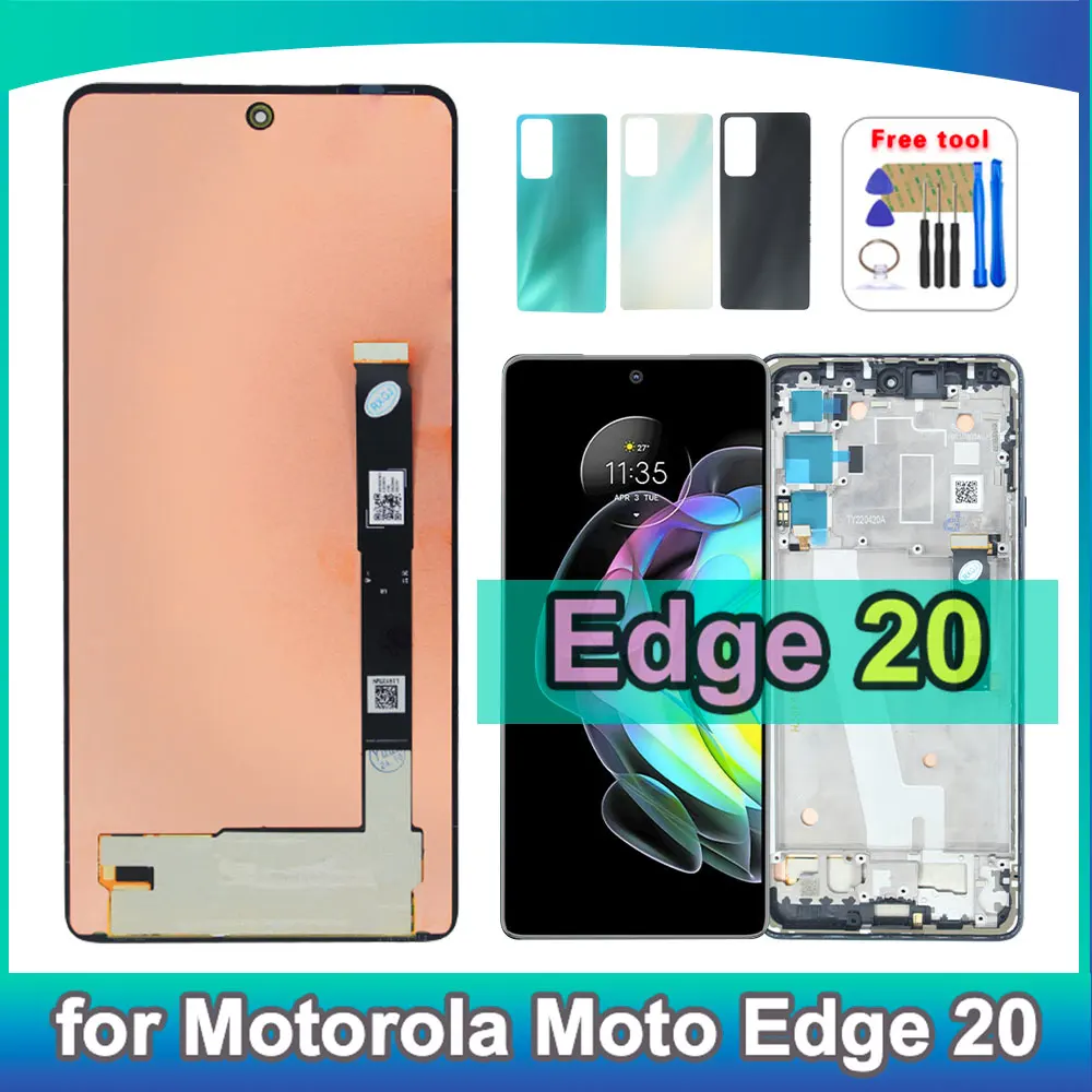 67インチ-lcd-モトローラ-moto-edge-20用ディスプレイ-タッチスクリーンデジタイザーアセンブリ-フレーム付き-モトローラ-moto-edge-20-xt2143-1用