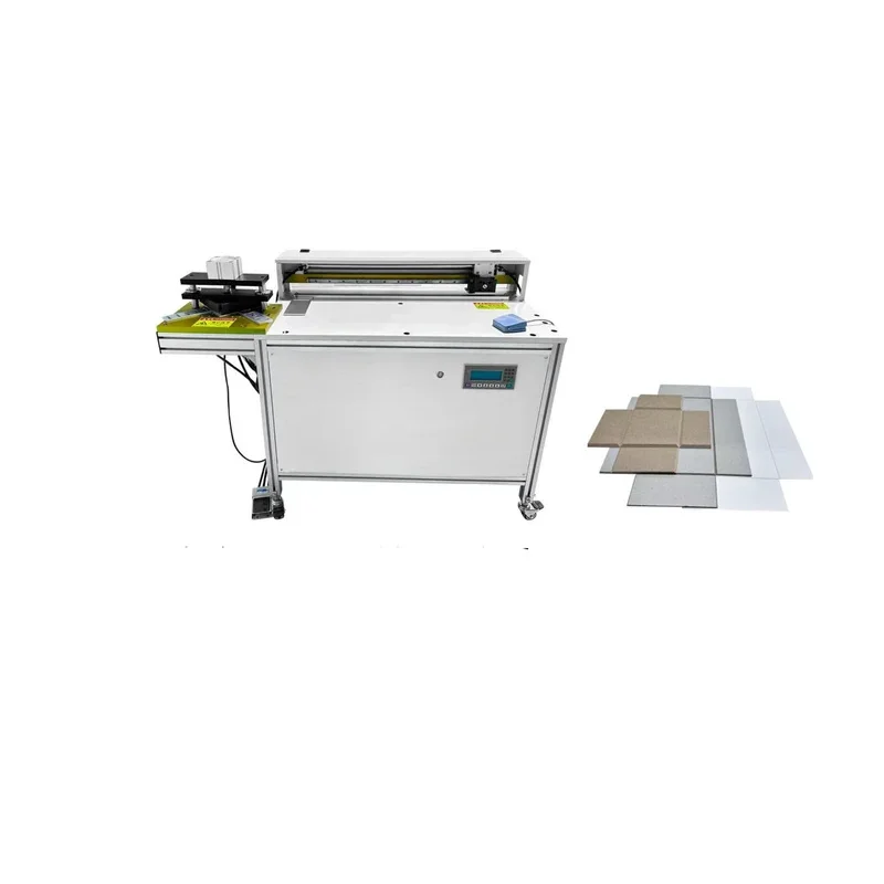 700VP Manual Pneumatic V Groove  Grey Board Cardboard Grooving Machine for Printing Packaging Processing