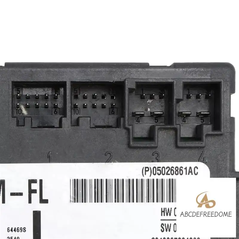 

05026861AC Car Front Left Driver Door Module For Dodge Chrysler 2007-2020