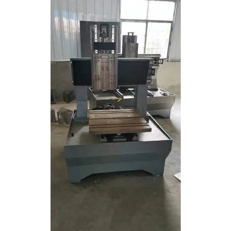 6060 6090 1160 CNC Drilling and Milling Machine With Screw Guide All Cast Lron HT250 Engraving Machine Frame