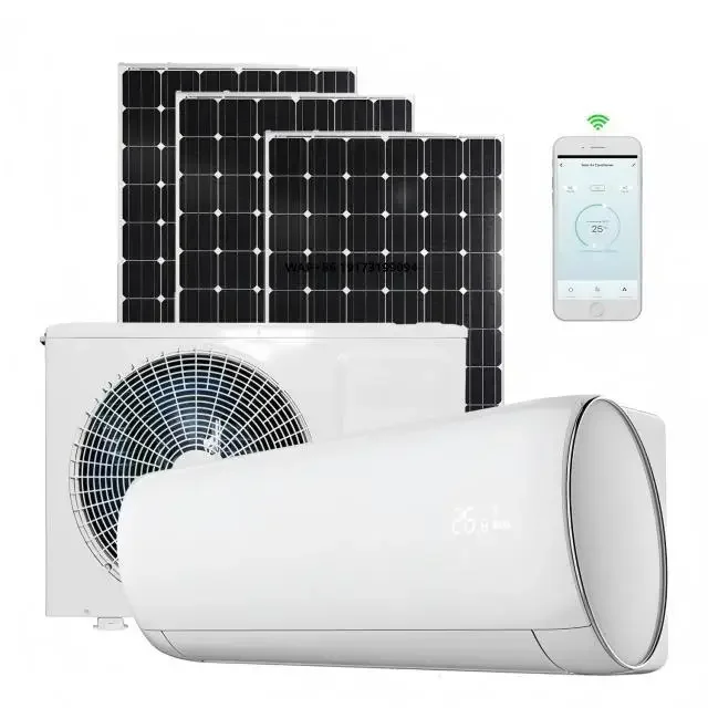 Hybrid Climatiseur  Dc Solar Air Conditioner 36000btu Air-conditioning Heater off Grid System