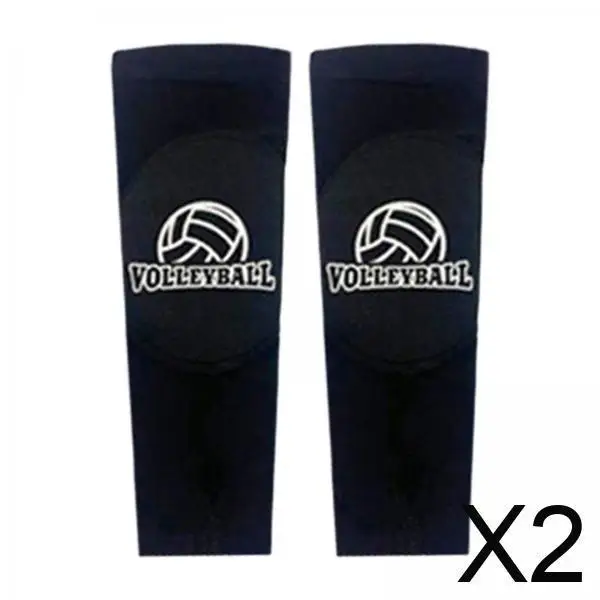 Rękawki na ramię do siatkówki, biegania, pracy, koszykówki, czarne, 2 sztuki.