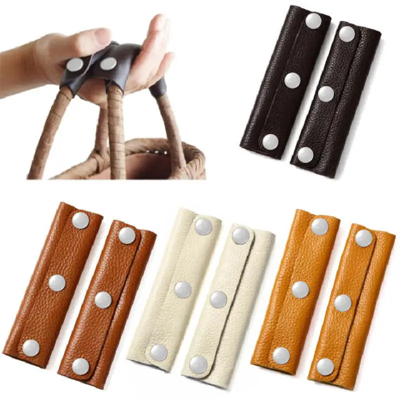 

PU Leather Suitcase Grip Cover Anti-shock Soft Handle Pad Shoulder Strap Cushion Bag Accessories