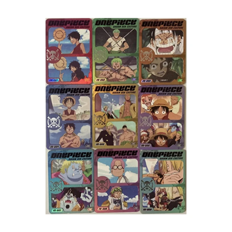 Jeu de cartes une pièce Anime japonais Nws Nkr Fr Yamato Monkey D. Cartes à collectionner Luffy, cadeaux de noël et d'anniversaire, jouets pour enfants