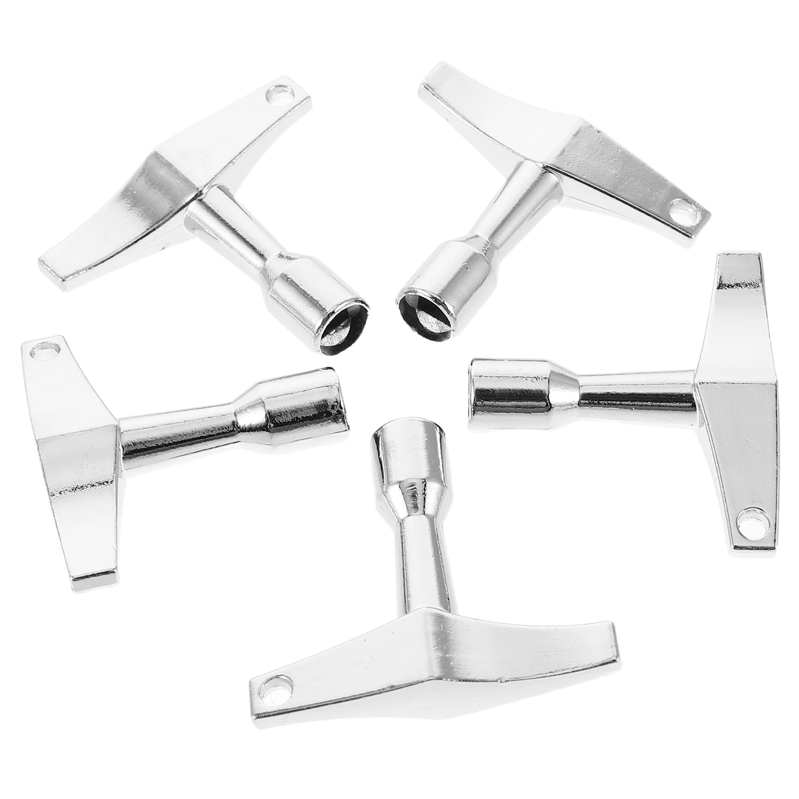 

5 Pcs Drum Keys Percussion Accessory Bass Lugs Instrument Tuner Acoustic Tuning Device Metal Replacement Parts Kit