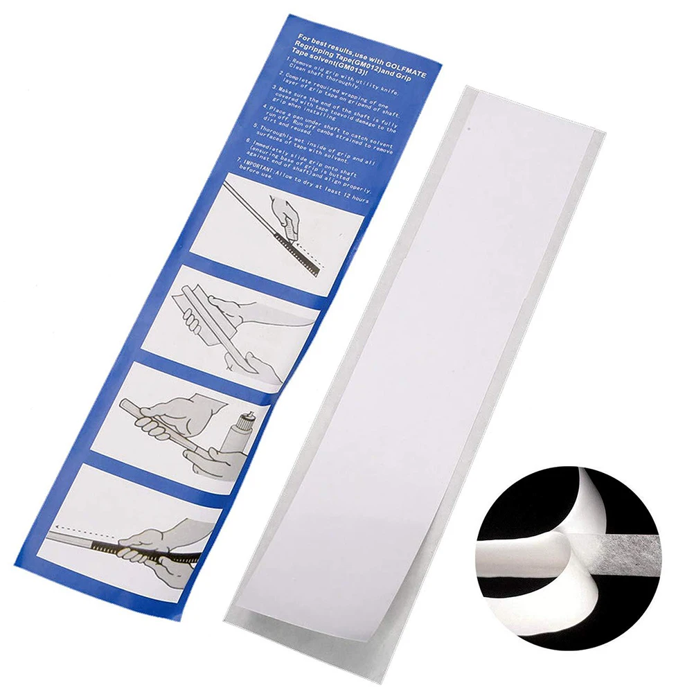 

13pcs Durable Self Adhesive Grip Tape Simple Design Practical Use Protect Pole Golf Supplies Training Aids Pole Decal
