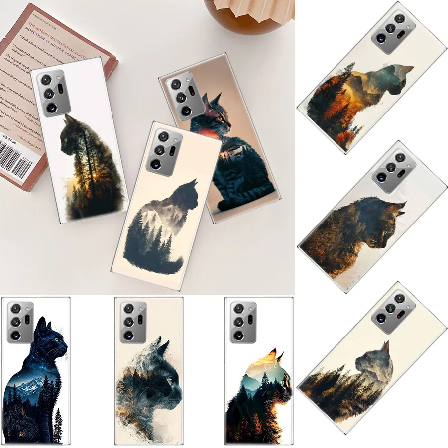 Чехол для телефона Forest and Cat для Galaxy A52S A72 A32 A22 A12 Samsung A70 A50 A71 A51 A41 A40 A30 A20E A31 A20S A21S S10 Plus S10E A