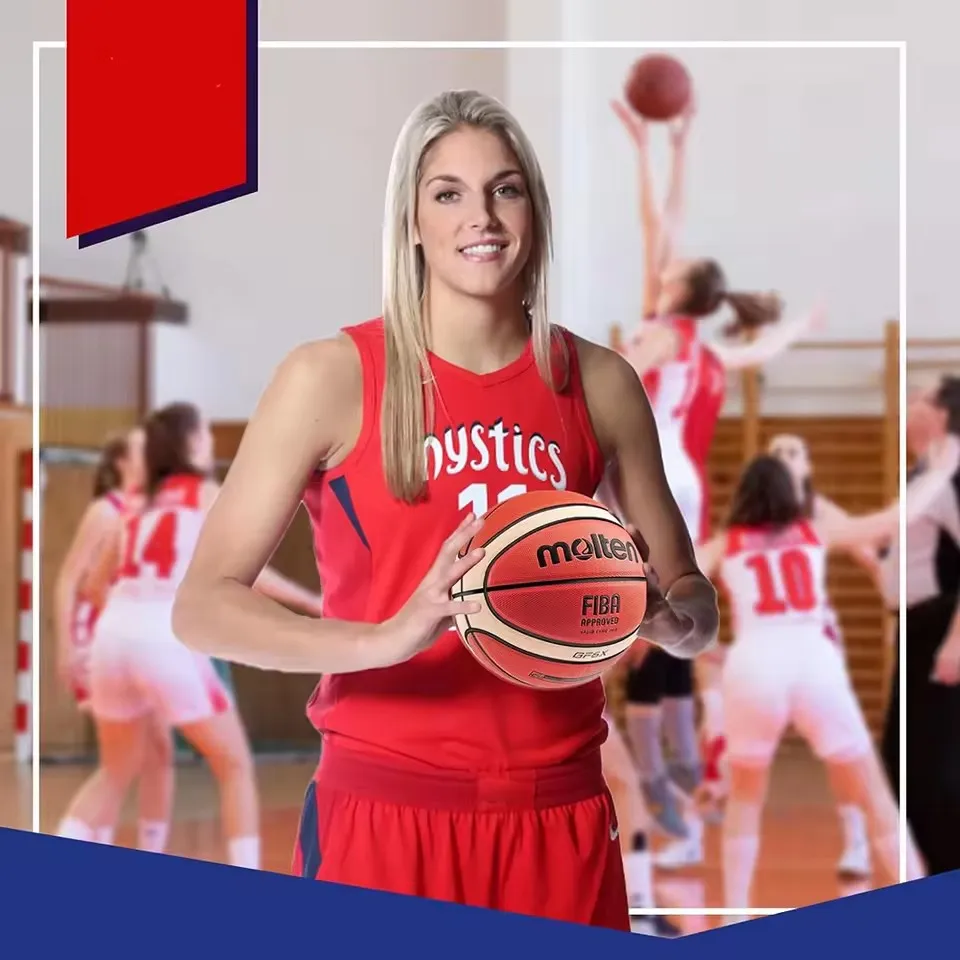 Molten GF7X basketbal Officiële certificering Competitie Standaardbal Trainingsbal voor heren en dames Teambasketbal