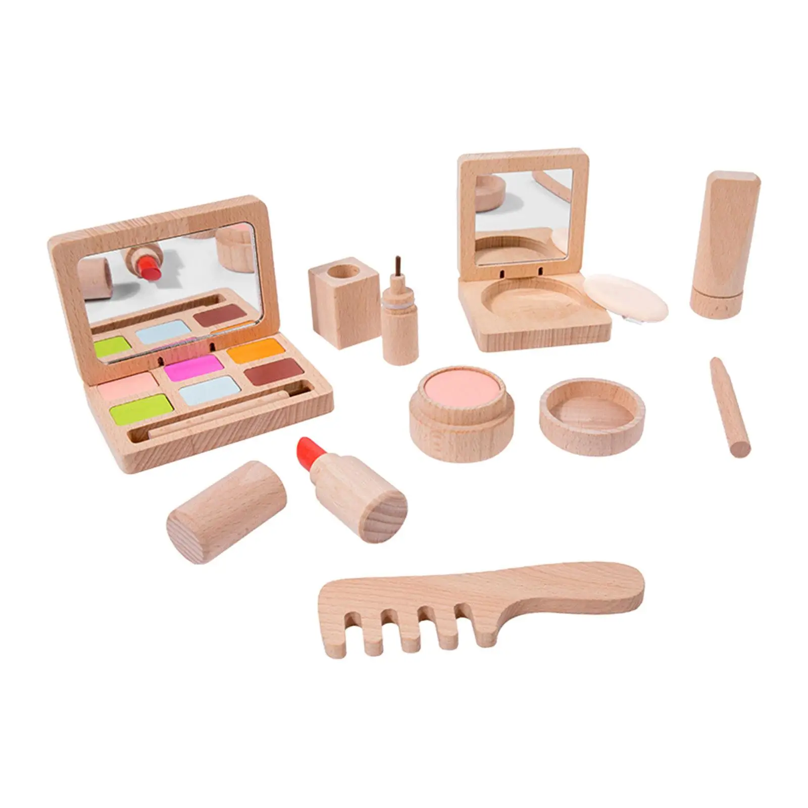 Kinderen Doen Alsof Spelen Make-Up Set Leren Speelgoed Mooie Salon Voor Kleine Meisjes