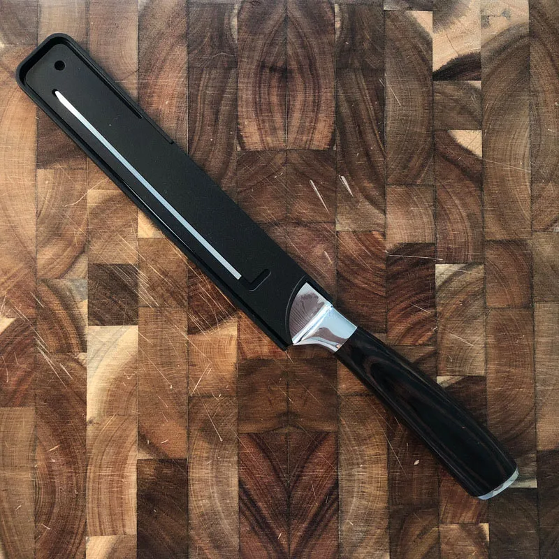 Plastic Chef Knife Covers Blade Protector Black Edge Guards Multipurpose Sheath Case Kitchen Accessories