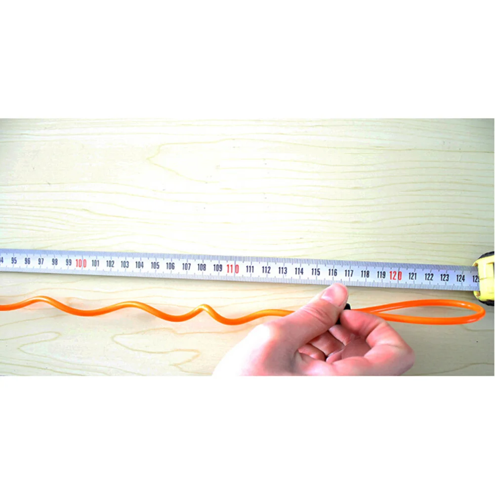1.2M Motorcycle Lock Cable Orange 2Mm Diameter Coiled Wire For Bike Scooter Anti-Theft Security Motorcycle Disc Lock Wire Loop
