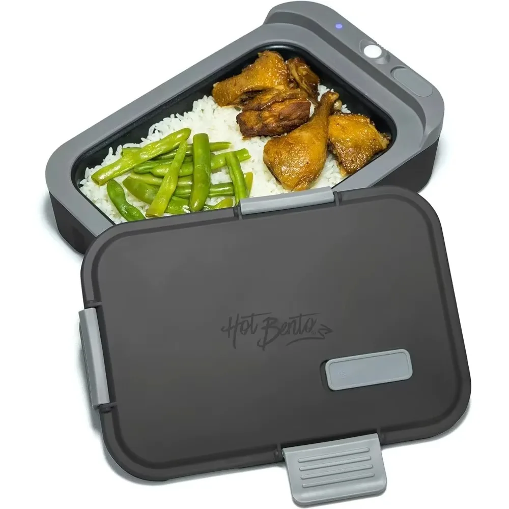 

Self Heated Lunch Box and Food Warmer – Battery Powered, Portable, Cordless, Hot Meals for Office, Travel, Jobsite, Picnics