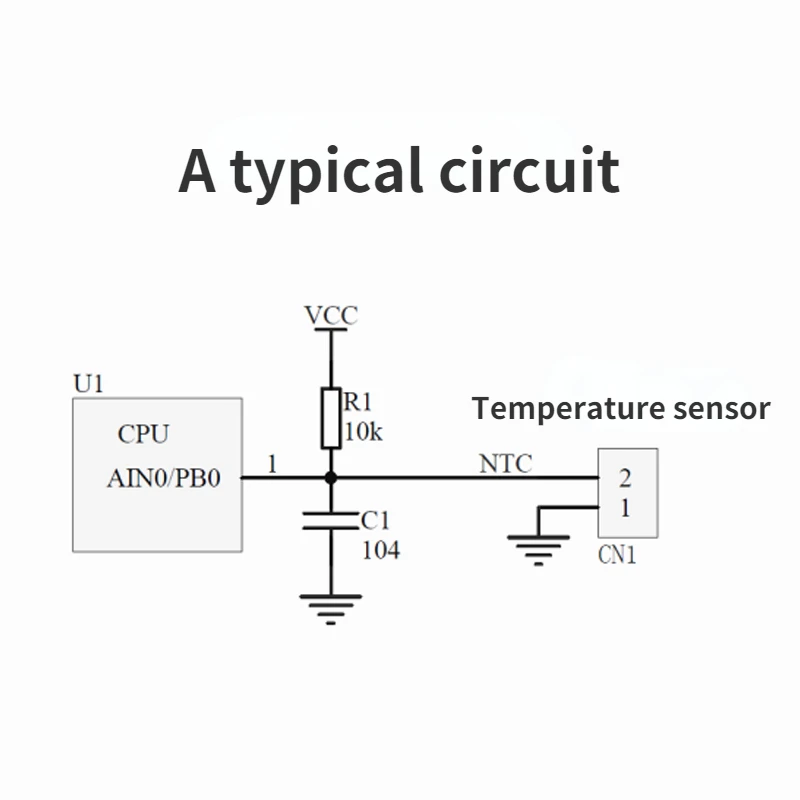 DL-DS18B20-M4 fio orelha fixo digital sensor de temperatura sonda detecção linha aquisição de dados nariz cobre