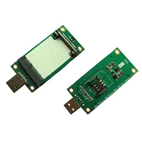 CY Mini PCI-E Wireless WWAN to USB Adapter Card with SIM Card Slot Module Testing Tools