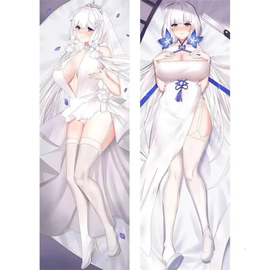 

Azur Illustrious Dakimakura Anime Lane Double-Sided Print Body Pillow Case Cover Life-Size s Adult