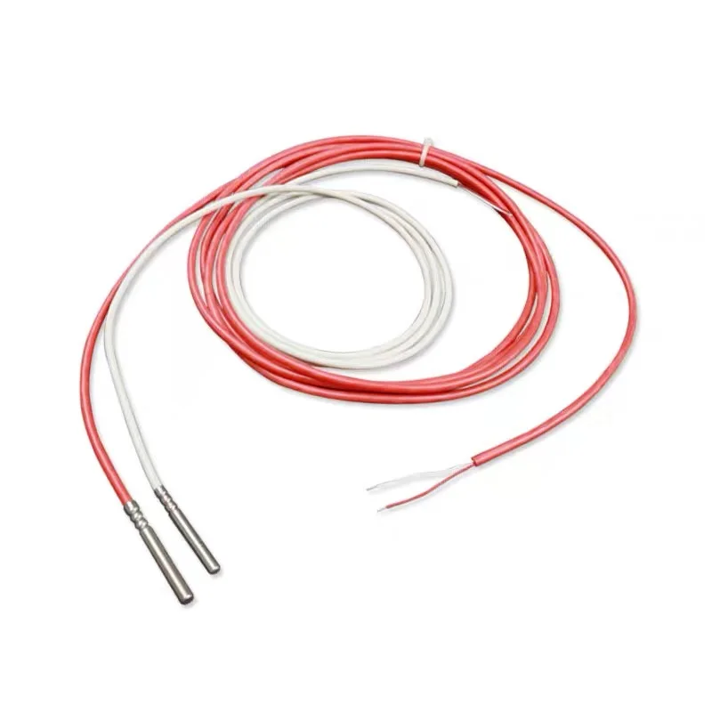 PT1000 Temperature sensor Platinum resistance Water temperature sensor Silicone high temperature waterproof temperature probe 