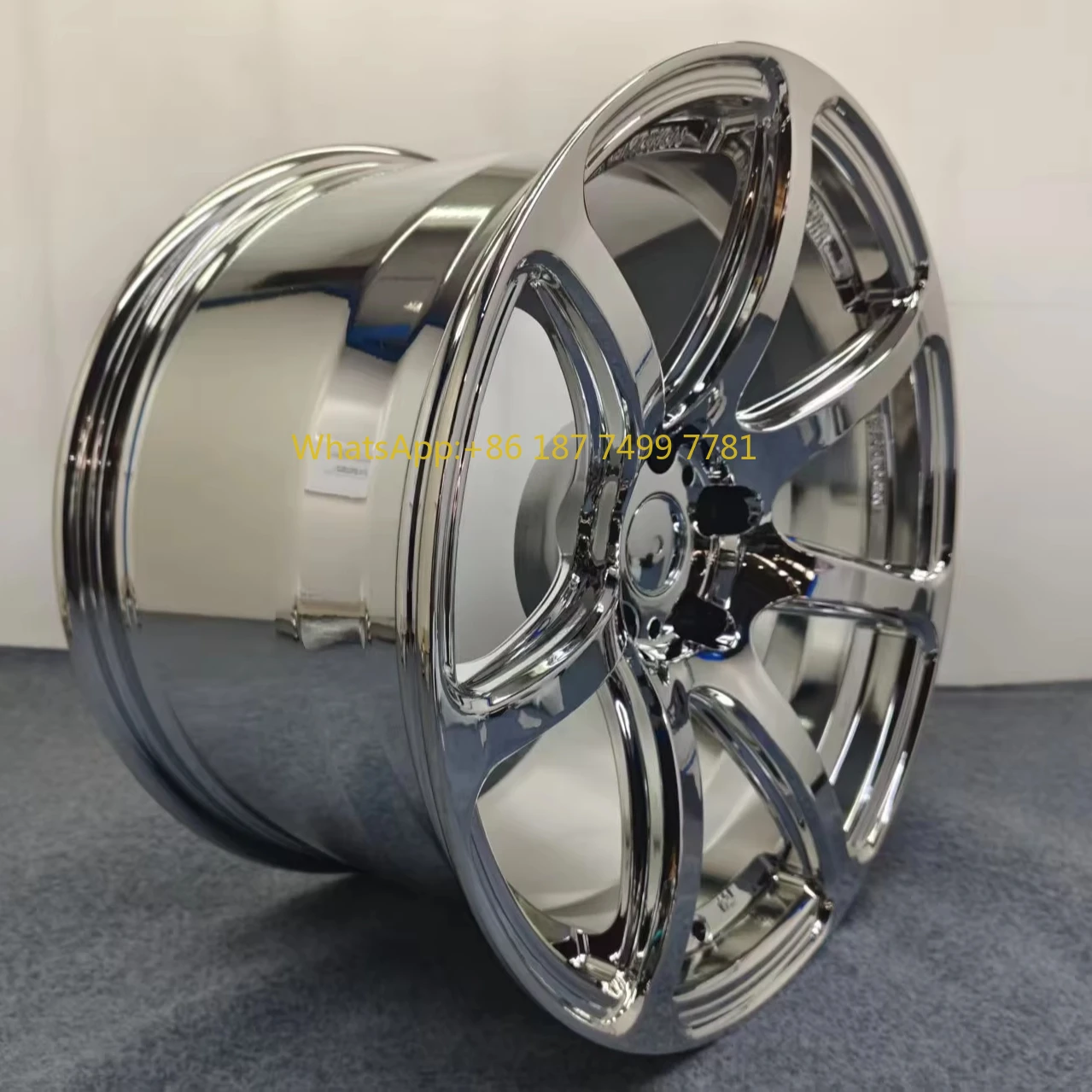 

Custom 5 Lug Chrome 5x115 5x114.3 20inch 5x5.5 6061 T6 Aluminium Alloy 1 Piece Forged for .. .. . Tr7
