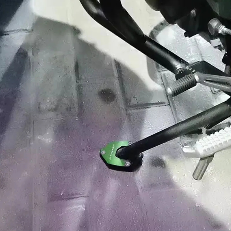 For Eliminator 500 Eliminator500 2024 2025 Motorcycle Accessories CNC Kickstand Foot Enlarger Side Stand Extension Pad