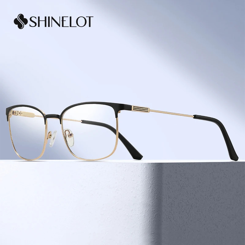 

91757 Men Eyewear Accessories Oval Eyeglasses Frame Bluelight Blocking Glasses South American Style Birthday Party Gift