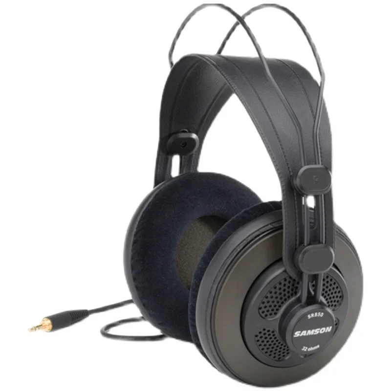 Samson SR850 Studio Reference Monitor Headphone Dynamic Headset Semi-open Design For Recording Monitoring Music Game Playing