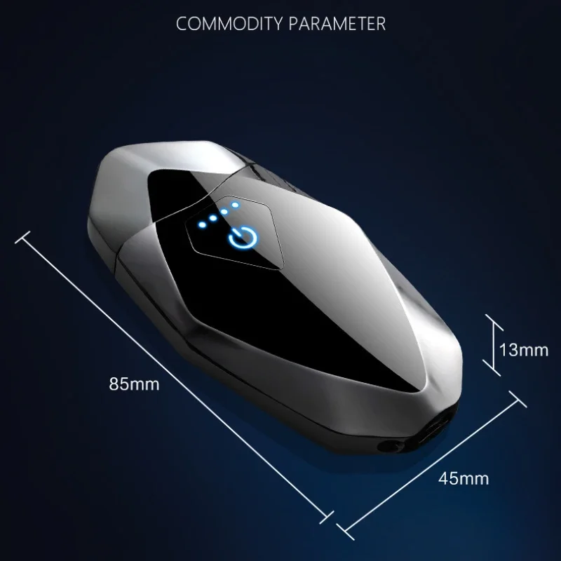 Double Arc Electric Lighter Metal Cigarette Lighter Plasma Windproof USB Smoking Accessories Lighters Cool Men Rechargeable Gift - Image 5