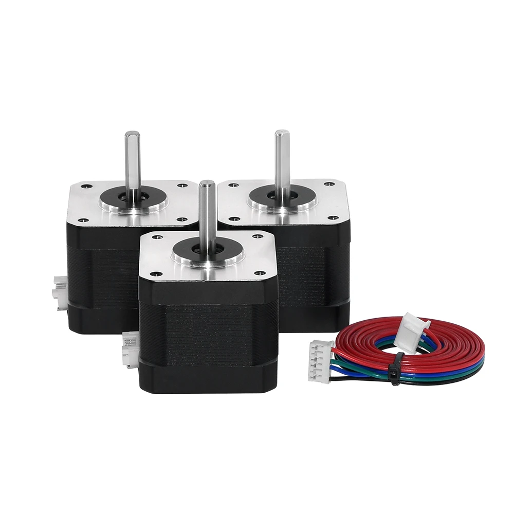 3Pcs Usongshine Nema17 Stepper Motor 17HS4401S 1.5A Nema 17 42BYGH 17HS4401 4-Lead for 3D Printer XYZ CNC Laser Engraver