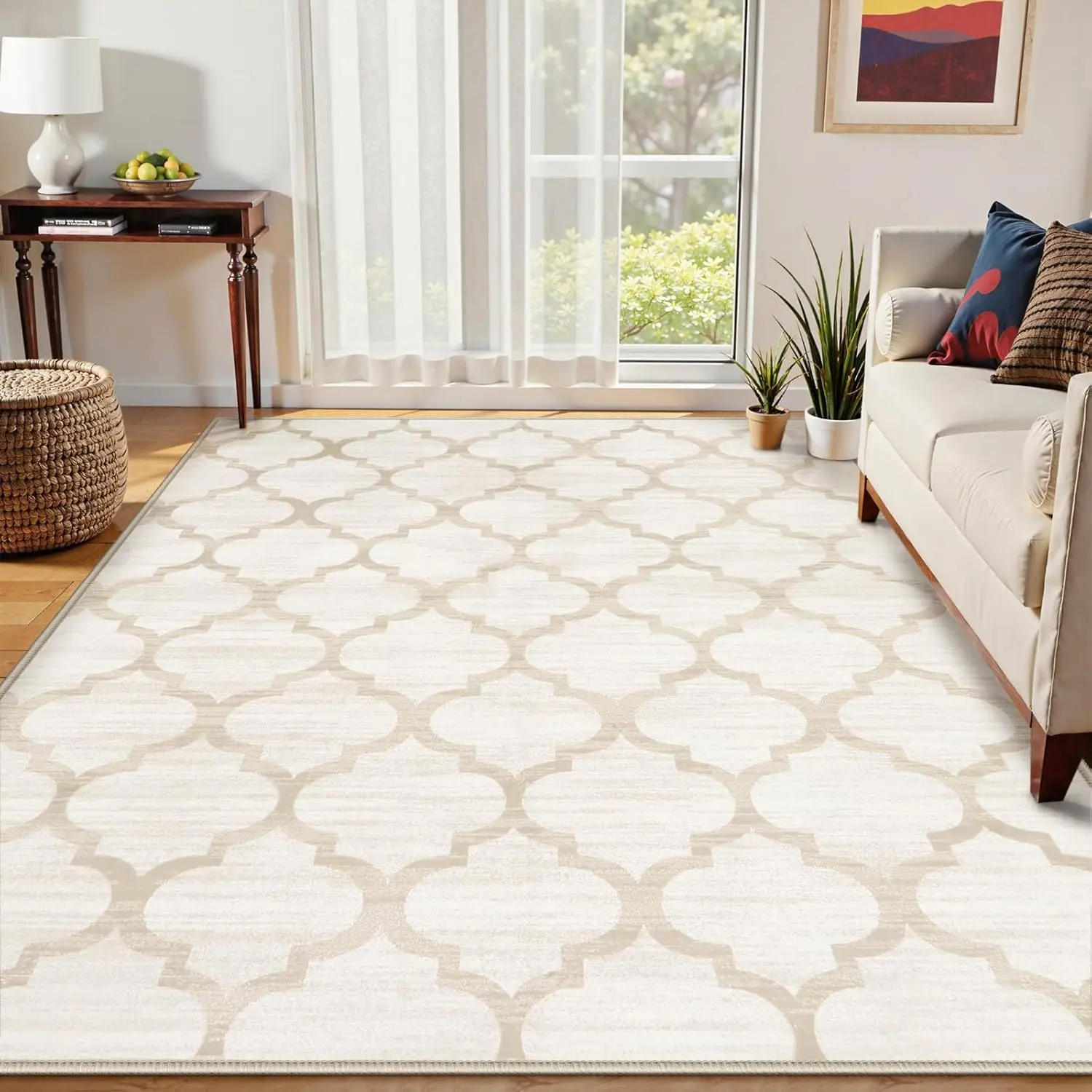 

Modern Geometric Pattern Carpet Living Room Sofa Decoration Area Carpet Home Decoration Holiday Decoration Anti Slip Floor Mat